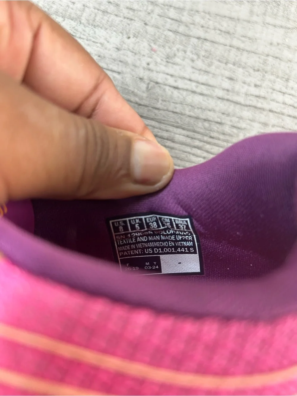 Skechers GORUN Size 8 Women’s Pink & Purple Performance Running Shoes